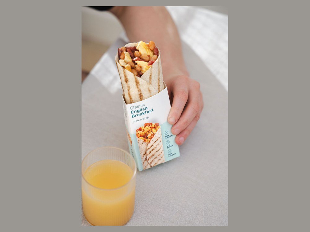 GSN Classic English Breakfast Protein Wrap
