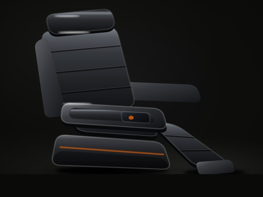 Zero-Gravity Recliner Massage Chair