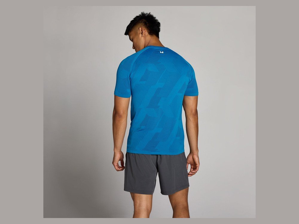 Myprotein Men’s Training T-Shirt — Blue